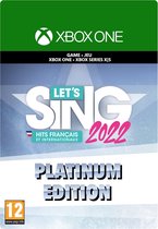Let's Sing 2022 Hits Français et Internationaux Platinum Edition - Xbox One Download