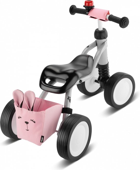 PUKY WUTSCH LOOPFIETS VOOR KINDEREN VANAF 1,5 JAAR IN ZILVER EN ROZE van Puky — afbeelding 5