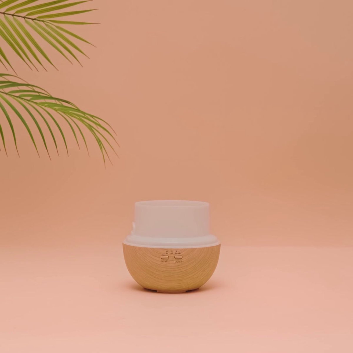 Zen'Aroma Diffuser voor etherische olie, yangtze, ultrasone diffuser, aromatherapie, koude therapie, elektrische diffuser, luchtbevochtiger, glaswerk met decoratief patroon en personaliseerbare