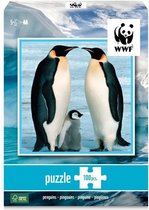 WWF Puzzel 100 stukjes Pinguïns