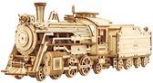 Bouwpakket Volwassenen - Locomotief - Voertuig - 308 Onderdelen - Luxe Modelbouw - Montage Speelgoed - DIY Puzzel - Familie