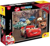LISCIANI GIOCHI Disney Dubbelzijdige puzzel Maxi Floor 108 Cars 3 Racer