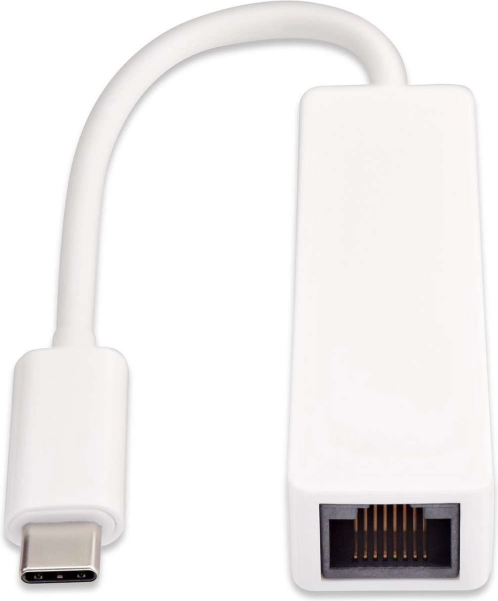 USB C to RJ45 Network Adapter V7 V7UCRJ45-WHT-1E