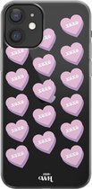 xoxo Wildhearts case voor iPhone 11 - XOXO Candy - xoxo Wildhearts Transparant Case