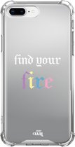 xoxo Wildhearts case voor iPhone 7/8 Plus - Find Your Fire - xoxo Wildhearts Mirror Cases