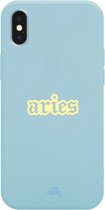 xoxo Wildhearts case voor iPhone XS Max - Aries Blue (Ram) - iPhone Zodiac Case