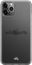 xoxo Wildhearts case voor iPhone 11 Pro - Wildhearts Black - xoxo Wildhearts Transparant Case