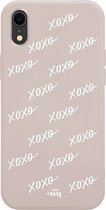 xoxo Wildhearts case voor iPhone XR - XOXO XL Beige - xoxo Wildhearts Case