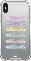 xoxo Wildhearts case voor iPhone XS Max - Wildhearts Thick Colors - xoxo Wildhearts Mirror Cases