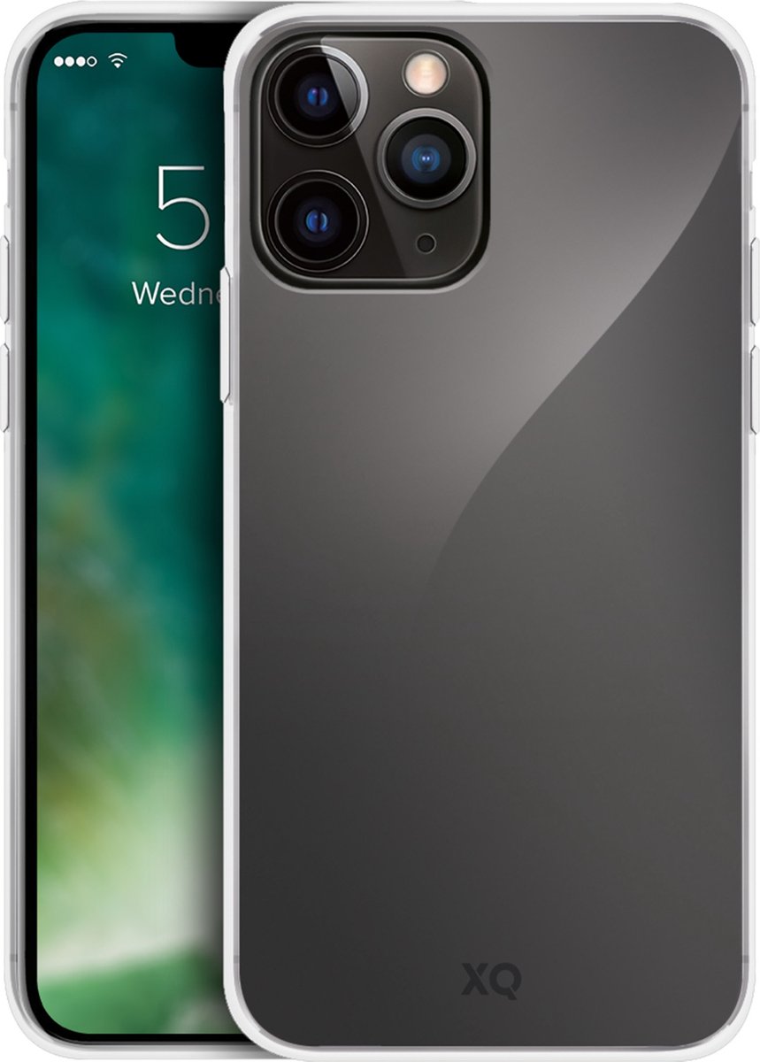 Xqisit Flex Case Anti Bac TPU hoesje geschikt voor iPhone 13 Pro - transparant