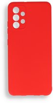 Samsung Galaxy A52 & A52S Hoesje Rood - Siliconen Back Cover