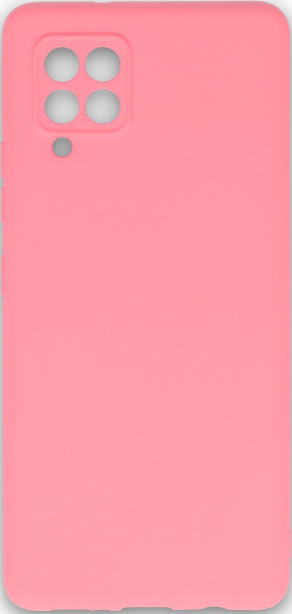 HB Hoesje Geschikt voor Samsung Galaxy A22 5G - Roze - Siliconen Back Cover