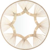 Spiegel - Wandspiegel - Spiegels - Bamboe - Spiegel Rond - 93 cm breed