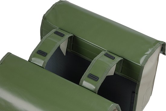 Basil Urban Load Dubbele Fietstas - 48-53 Liter - Mosgroen van Basil — afbeelding 3