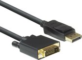 ACT AC7505, 1,8 m, DisplayPort, DVI, Mâle, Mâle, Droit