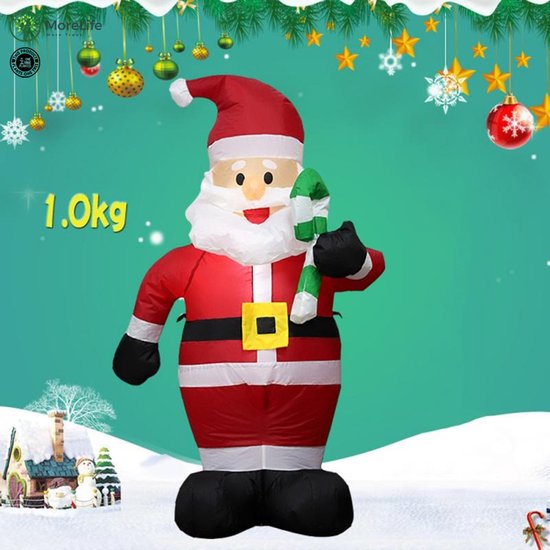 MoreLife Kerstverlichting Buiten Figuren 1.2 M Kerstman Automatisch