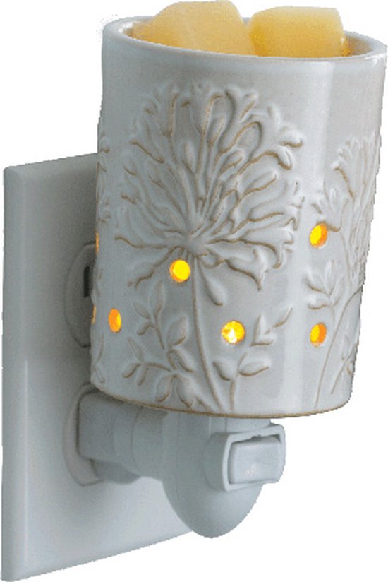 Candle-Brothers Geurlamp Boeddha elektrisch, keramiek, voor waxgeuren, H x B x D: 18 x 14,5 x 9 cm, ontspannend, porselein, wit