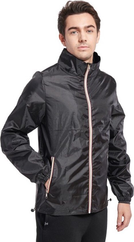 Sorbetto Imperméable Blaze Homme Polyester Zwart Taille M/l