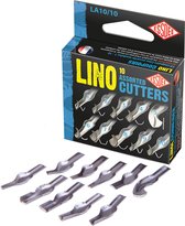 Essdee Lino Cutters - gutsmesjes set voor lino snijden - 10 verschillende mesjes