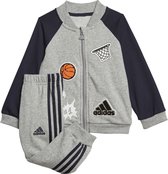 adidas Performance I Coll Mix Ts Trainingspak set Kinderen Grijs 6/9 maanden