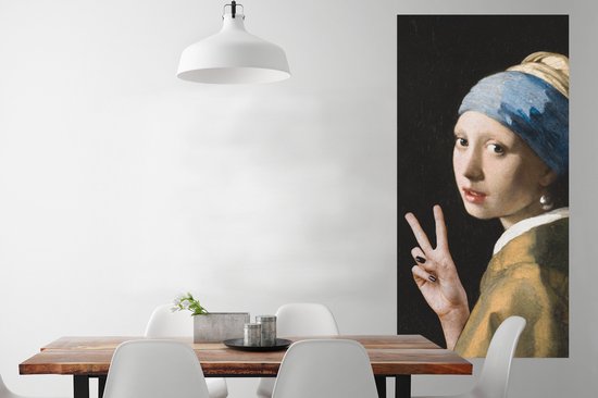 Poster Schilderij - Vermeer - Oude meesters - 80x160 cm