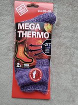 5 Paar - Mega Thermo Sokken - 39-42 - Naadloos - Warme Voetensokken - Werksokken - Huissokken - Unisex