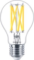 Philips MASTER Value LEDbulb E27 Peer Helder 10.5W 1521lm - 927 Zeer Warm Wit | Beste Kleurweergave - Dimbaar - Vervangt 100W