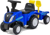 Milly Mally Tractor Ride On New Holland T7 56 Cm Blauw 4-delig