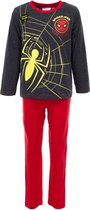 Spiderman pyjama - grijs - glow in the dark - 128 cm - 8 jaar