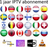 IPTV 1 jaar - Wereldwijde kanalen & films onbeperkt