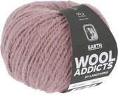 Lang Yarns Wooladdicts Earth  kleur oud roze - 1004.0009 - merino - alpaca - acryl - breien - haken - breiwol - haakgaren - breipakket - haakpakket -  50gram - pendikte 5.5  tot 6 mm - Trui m