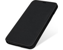 Stilgut - Telefoonhoesje IPhone 11 Pro Max - Zwart - Bookcase