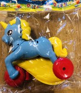 Unicorn op Wielen inclusief Stok | Eenhoorn Speelgoed Voor Kinderen Paard Speelgoed voor Meisjes en Jongens | cadeautip