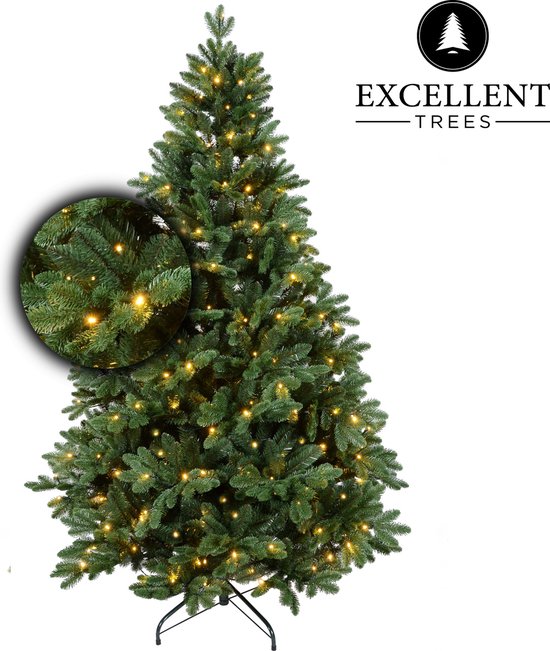 Premium Kerstboom Excellent Trees® LED Mantorp 210 cm met 380 Lampjes