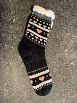 Kerstsokken - huissokken - anti slip - maat 35-38 - happy socks