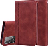 Samsung Galaxy A52 Bookcase | PU Lederen Telefoonhoesje | Pasjeshouder | Bruin