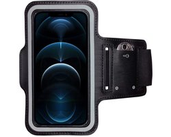BixB Hardloop armband - sportarmband voor iPhone 13 - iPhone 13 pro/ iPhone 12 Pro/  12 Pro Max/ 11 Pro/ 11 Pro Max - Zwart