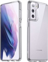 Hoesje geschikt voor Samsung galaxy S21 - telefoon case - siliconen - transparant