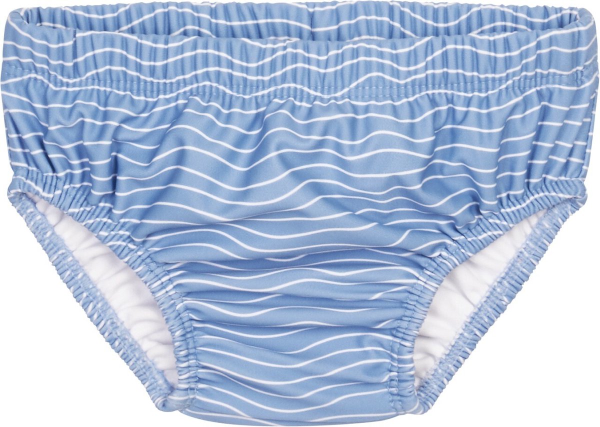Playshoes - UV-zwemluier voor baby's - Wasbaar - Krab - Lichtblauw/roze - maat 86-92cm