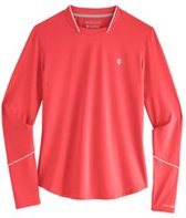 Coolibar - UV Sportshirt voor dames - Longsleeve - Match Point - Roze - maat S