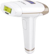 Hoobi® IPL Ontharingsapparaat – Lichtontharing – Permanente ontharing – Laser Ontharing - IPL Laser - 700.000 Flitsen - Wit