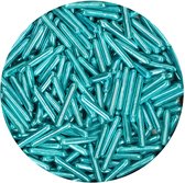 FunCakes - Metallic Sugar - Rods XL - Blauw - 70g