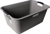Curver Nuance Kunststof Wasmand Antraciet - 42L