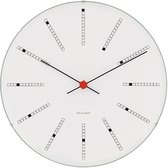 Arne Jacobsen Bankers Clock Wandklok Wit - Ø 16 cm - 43620