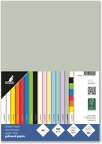 Kangaro papier - A4 - 120 gram FSC - pak 100 vel - pastel grijs - K-0043P006