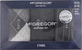 McGregor New York giftbox met 3 paar sokken | Grijs | Maat 39-42