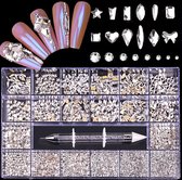 Rhinestone AB Clear-3100 stuks-Nagelsteentjes-Decoratie