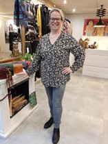 Only Carmakoma Carcan Blouse/Top Zwart Maat 48
