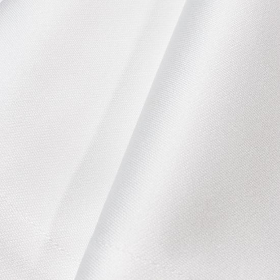 TextilDepot24 Damast tafelkleed wit met satijnen rand wasbaar op 95 °C - grootte naar keuze (100 x 100 cm
