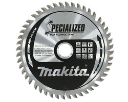 Makita Ø 165mm Asgat 20mm 48T Invalcirkelzaagblad voor hout | Specialized: Invalcirkelzaag - B-33015